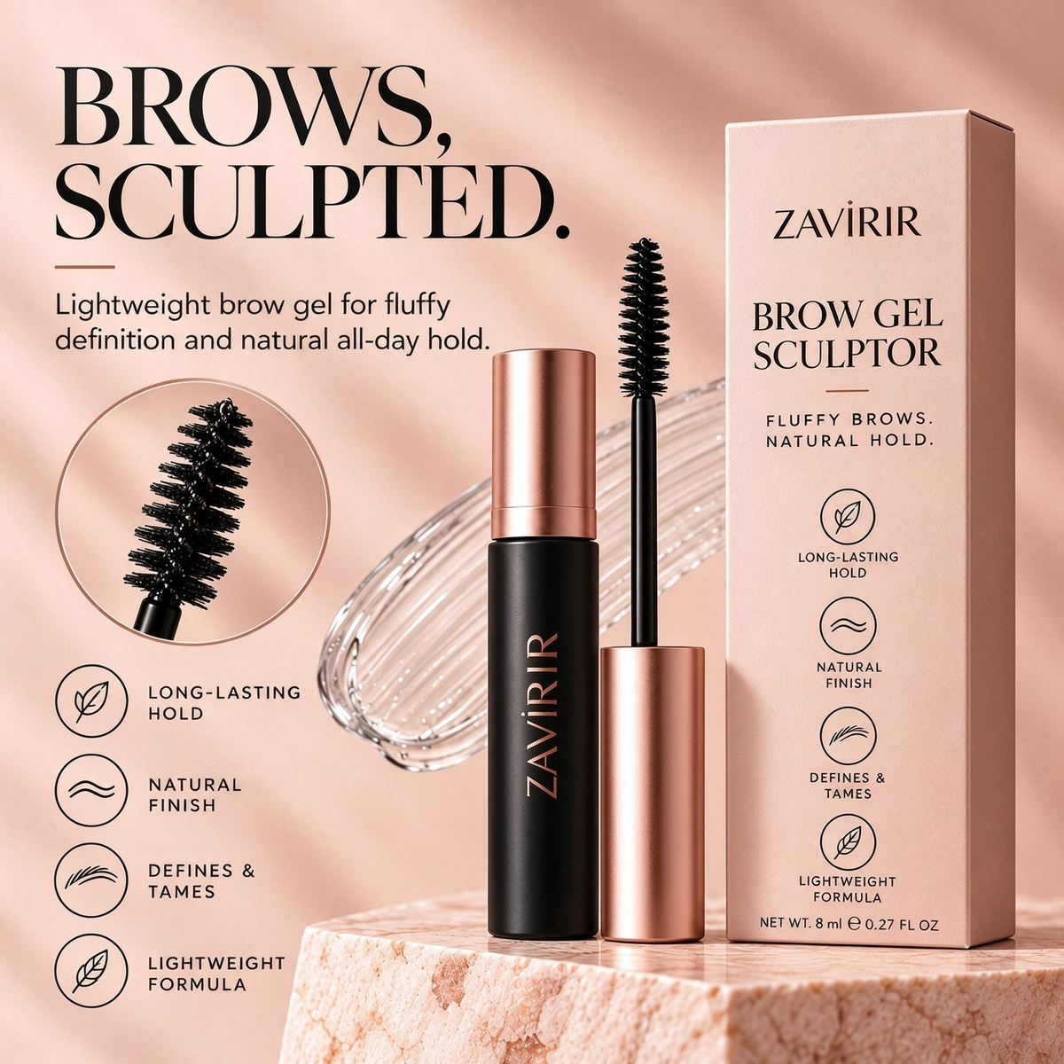 ZAVIRAR Brow Gel Sculptor